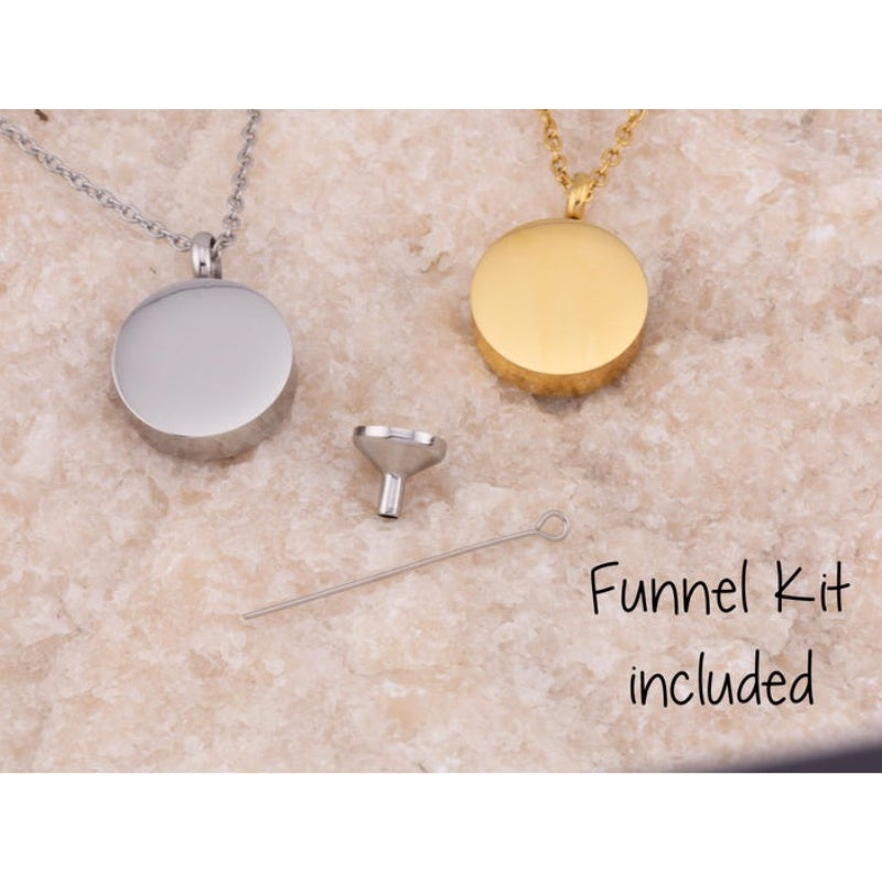 Custom Pet Ashes Necklace-UNK01