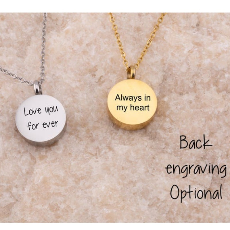 Custom Pet Ashes Necklace-UNK01