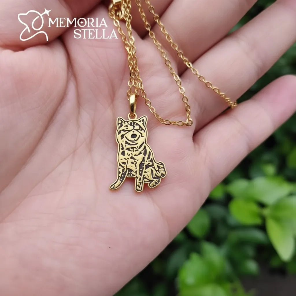 Custom Pet Portrait Necklace-Free Shipping