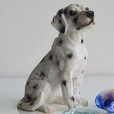 Resin Puppy Figures