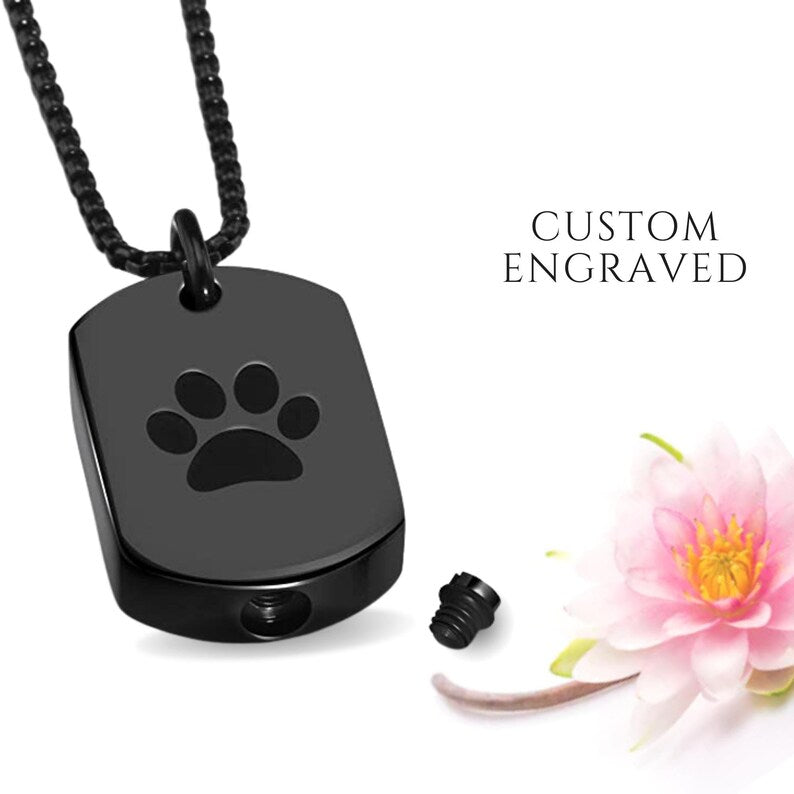 Customize Pets Urn Necklace UNK05