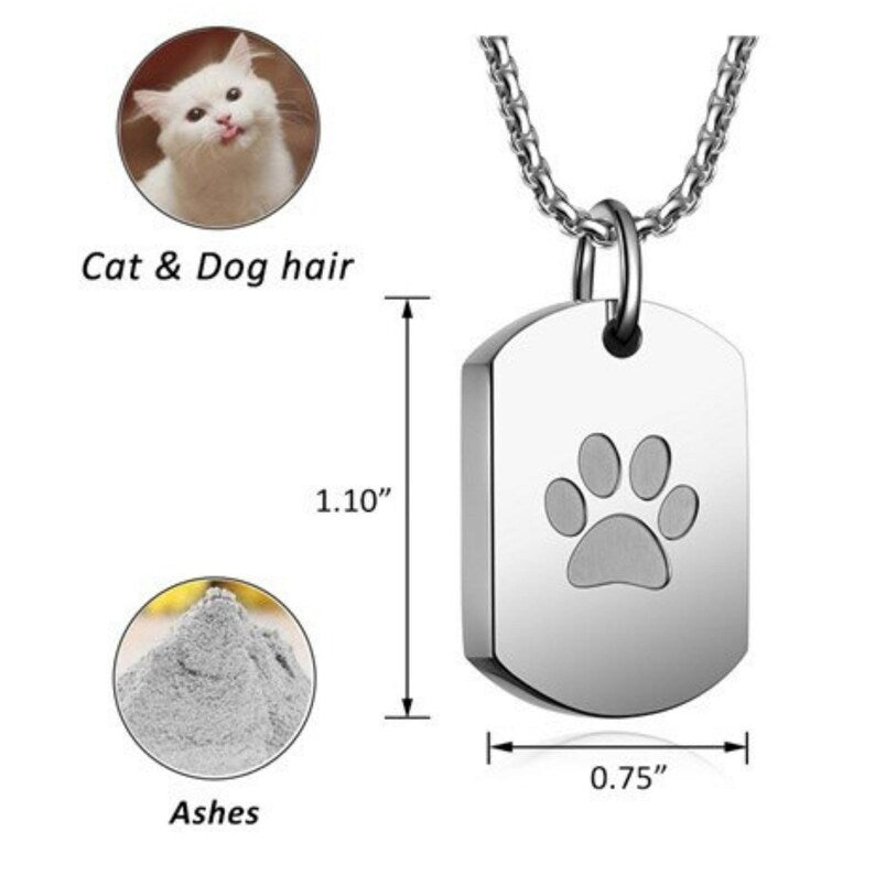 Customize Pets Urn Necklace UNK05