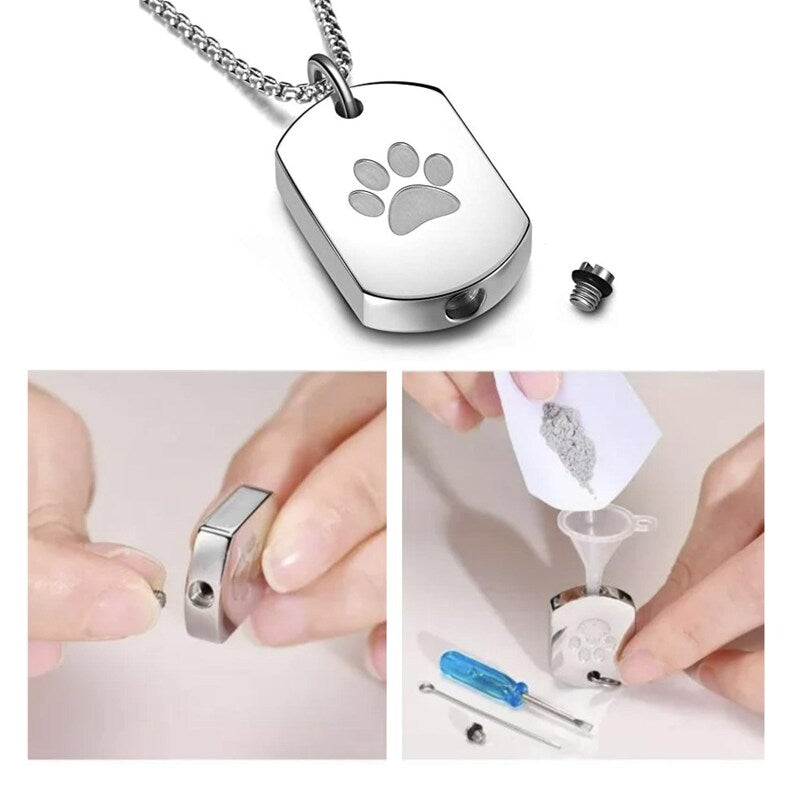 Customize Pets Urn Necklace UNK05
