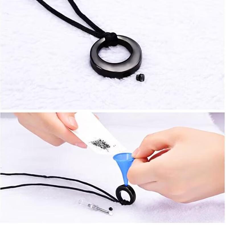 Customize Eternity Circle of Life Pets Ashes Necklace UNK02