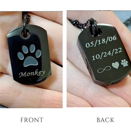 Customize Pets Urn Necklace UNK05