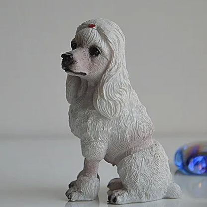Resin Puppy Figures