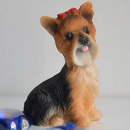 Resin Puppy Figures