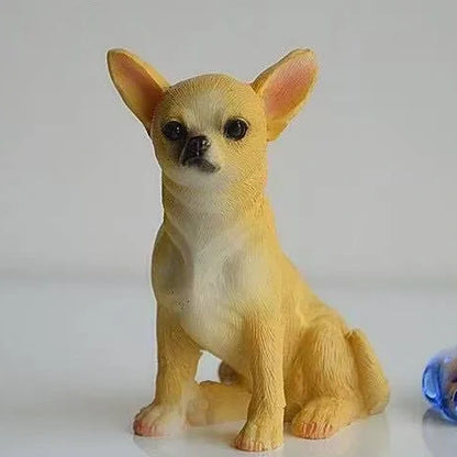 Resin Puppy Figures