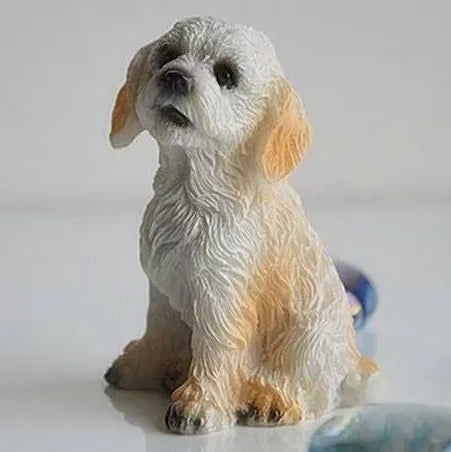 Resin Puppy Figures