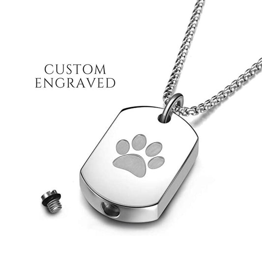 Customize Pets Urn Necklace UNK05