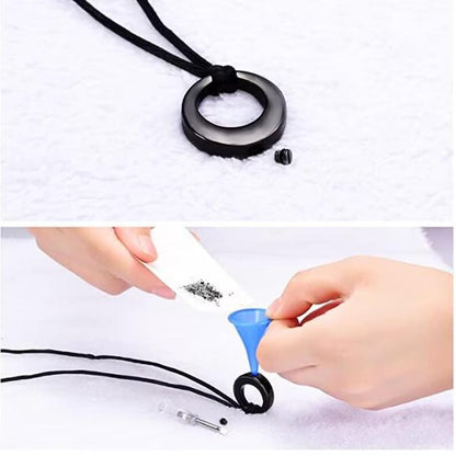 Customize Eternity Circle of Life Pets Ashes Necklace UNK02