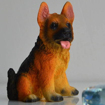 Resin Puppy Figures