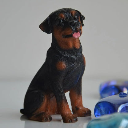 Resin Puppy Figures